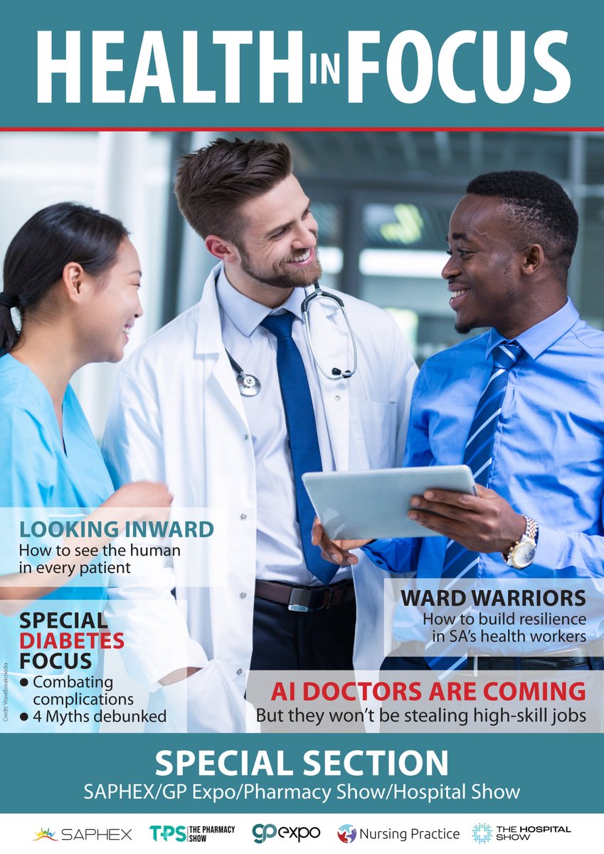 Health in Focus is an ezine dedicated to healthcare and allied professionals. It is compiled by leading medical publisher MIMS, in partnership with the SAPHEX/GP Expo/Pharmacy Show/Hospital Show, a premier event on SA’s healthcare conference circuit.

issuu.com/tebellokeneth1…
