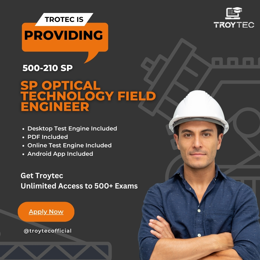 TroytecExam's tweet image. &quot;Ready to conquer the optical technology world as a Cisco Field Technician? 🌐🔧 
Follow Troytec
visit : bitly.ws/3fI8m

#CIScofield #OpticalTechnology #engineerlife #examprep #cisco500_210 #CiscoCertification #cisco500  &quot; 🚀