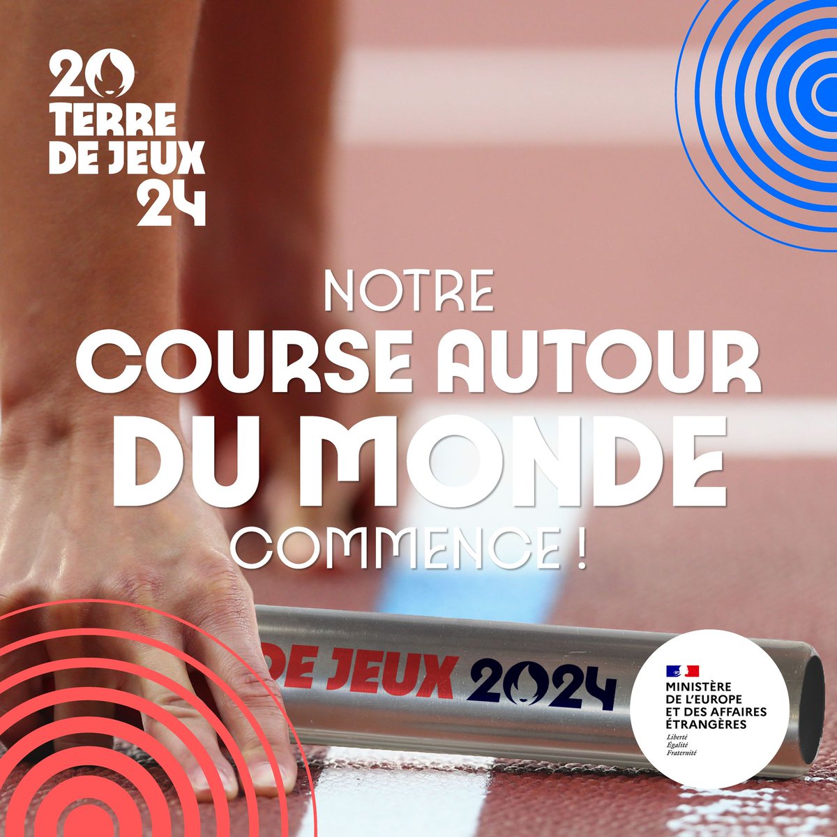 UsepNc's tweet image. Le monde entier court pour célébrer les Jeux Olympiques de @Paris2024 ! Nous sommes fiers d&apos;y participer et de recevoir le témoin du relais remis par l&apos;ambassade d&apos;Australie @franceaustralia.  Prêts à courir pour la paix et l&apos;amitié ! Allons-y ! #TerredeJeux2024 @francediplo