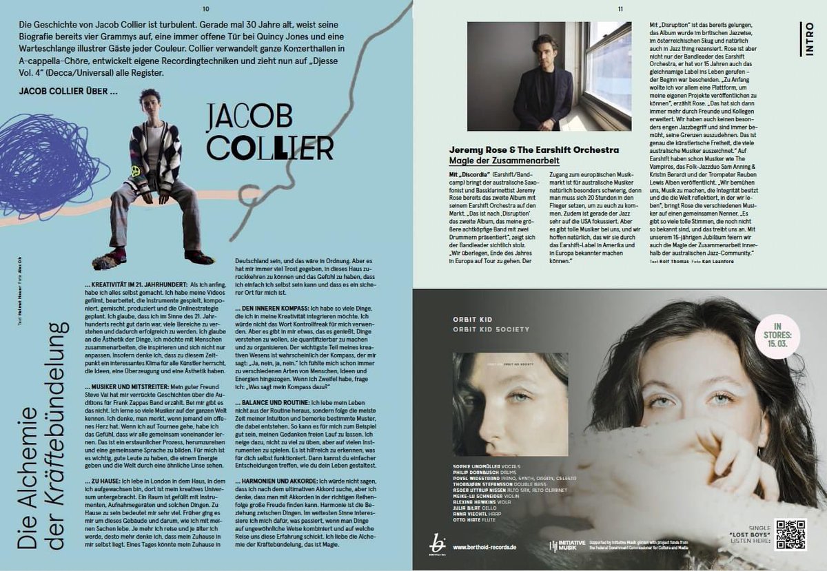 Article and interview in JazzThing (Germany)<a href="/earshiftmusic/">Earshift Music</a>  jeremyrose.com.au/blog/jazzthing…