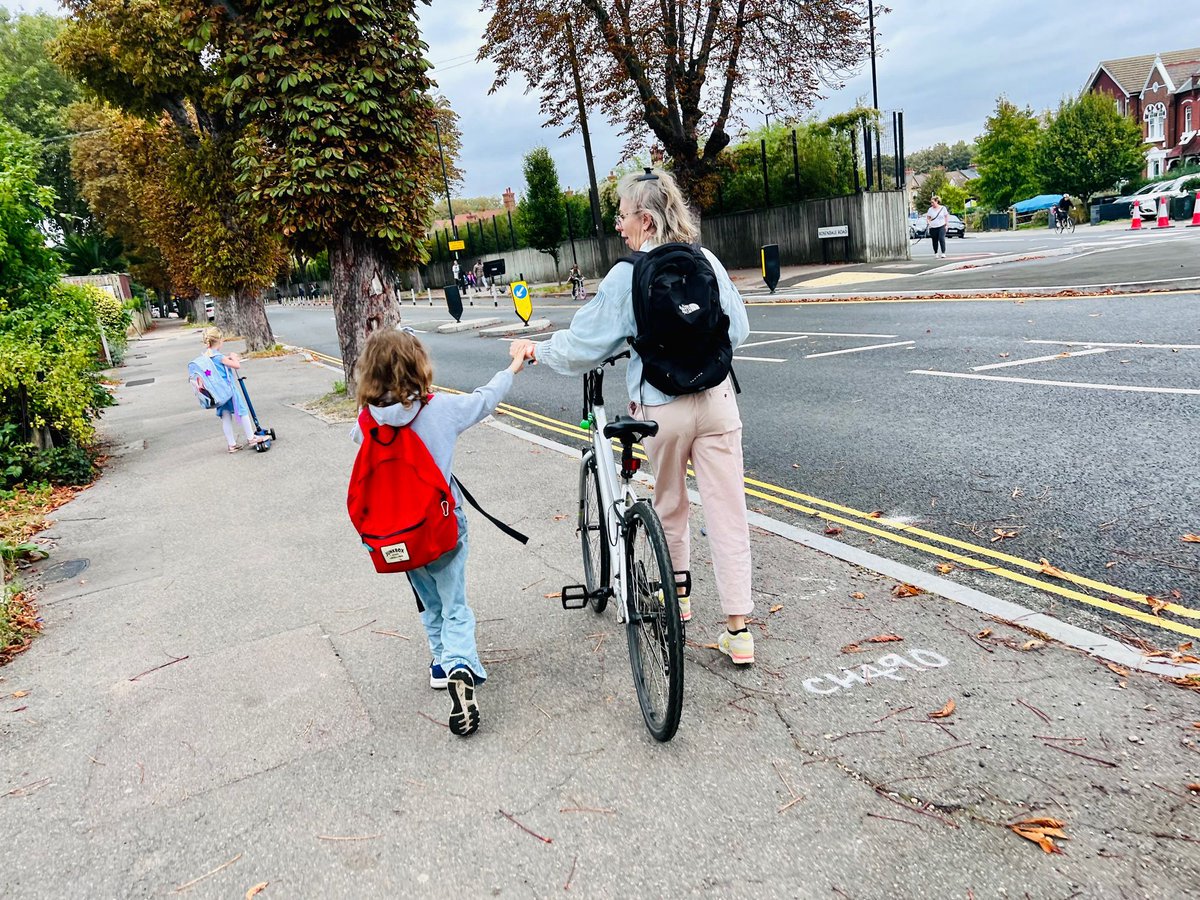 It’s Walkie Talkie Wednesday!

Walking and talking to school together can be great for:
🧠Mental wellbeing
👁️Creating a connection with the local environment
♥️Cardiovascular health
📱Reducing screen time 
👥Encouraging social interaction

#BigWalkandWheel

@sustrans
