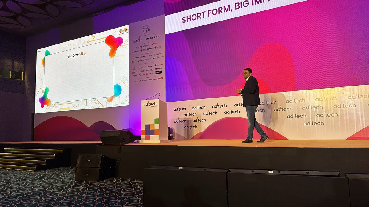 Gaurav Jain, ShareChat is here to speak on Short Form, Big Impact! #adtechIN #adtech2024