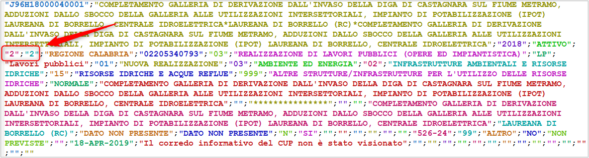 ondatait's tweet photo. Buongiorno @CodiceCUP sembra che ci siano dei problemi nei vostri opendata.
Il CUP "J96H18000040001", ha un finanziamento nel CSV pari a 2, mentre dovrebbe essere di 26,5 milioni.
Abbiamo utilizzato il file "OpenCup_Progetti1.csv", presente in https://t.co/3lvF2KLR5x https://t.co/pFNiXYXMF0