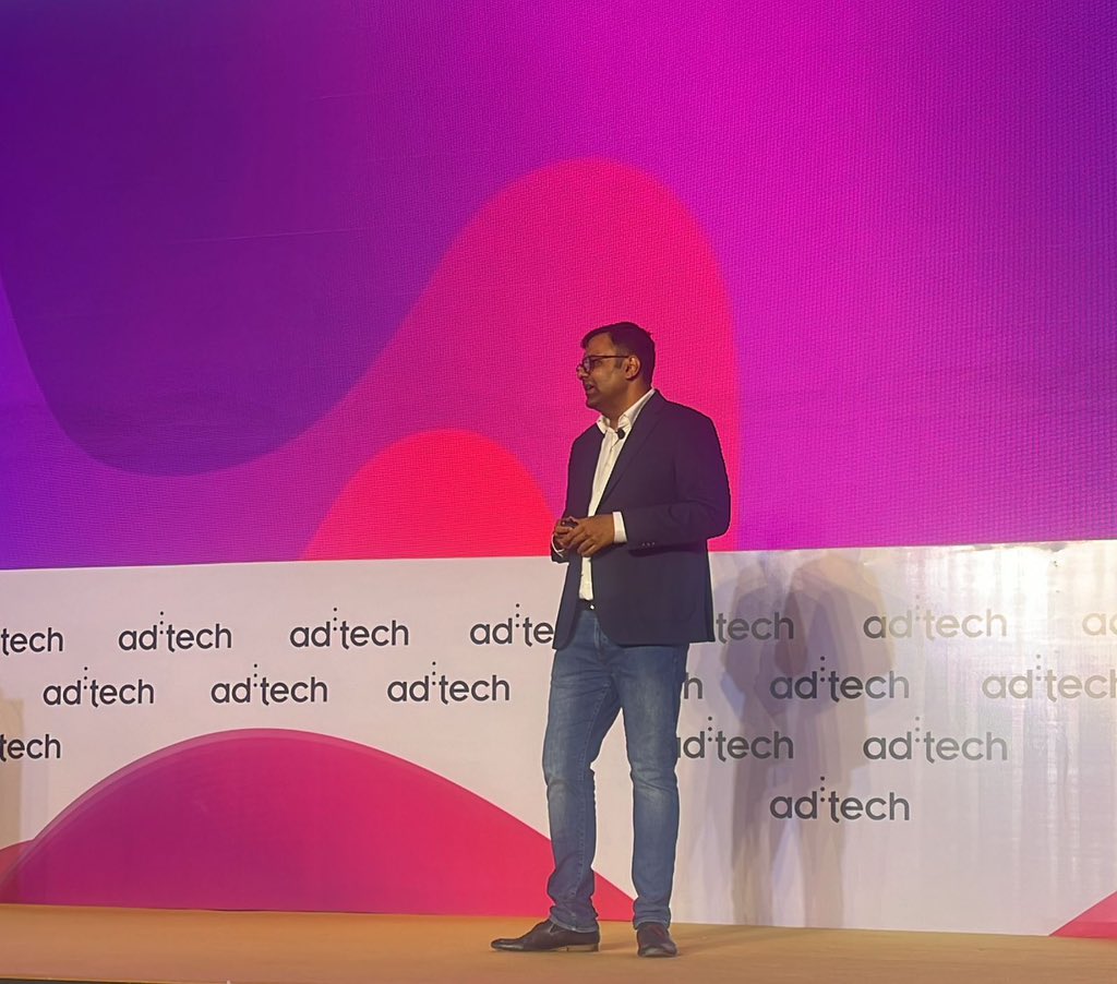 “A lot of people think that there is a lot of audience overlap between ShareChat and Moj, but it is only 5-7% on a daily basis.” - Gaurav Jain, ShareChat #adtechIN #adtech2024