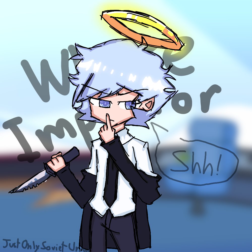 SovietUnionCH's tweet photo. Kye Campos/White Impostor Human Fanart (Cringe warning) https://t.co/r5pL5ys7n9