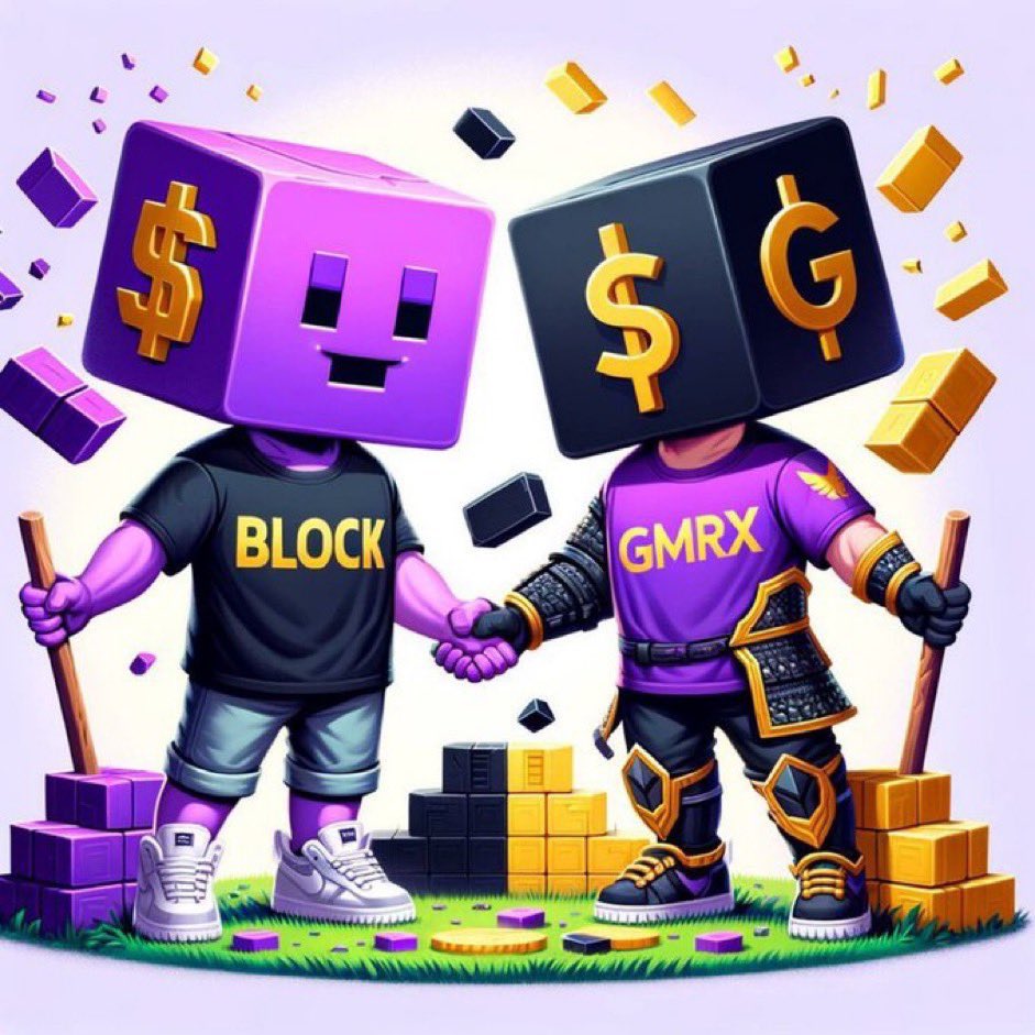 JiblyNFT's tweet photo. 🔹Farm $BLOCK
🔹Farm $GMRX

🔹Support @GetBlockGames
🔹Support @GaiminIo

Lets support each other 🔥 🧑‍🌾 🚜 https://t.co/nudxXfZibk