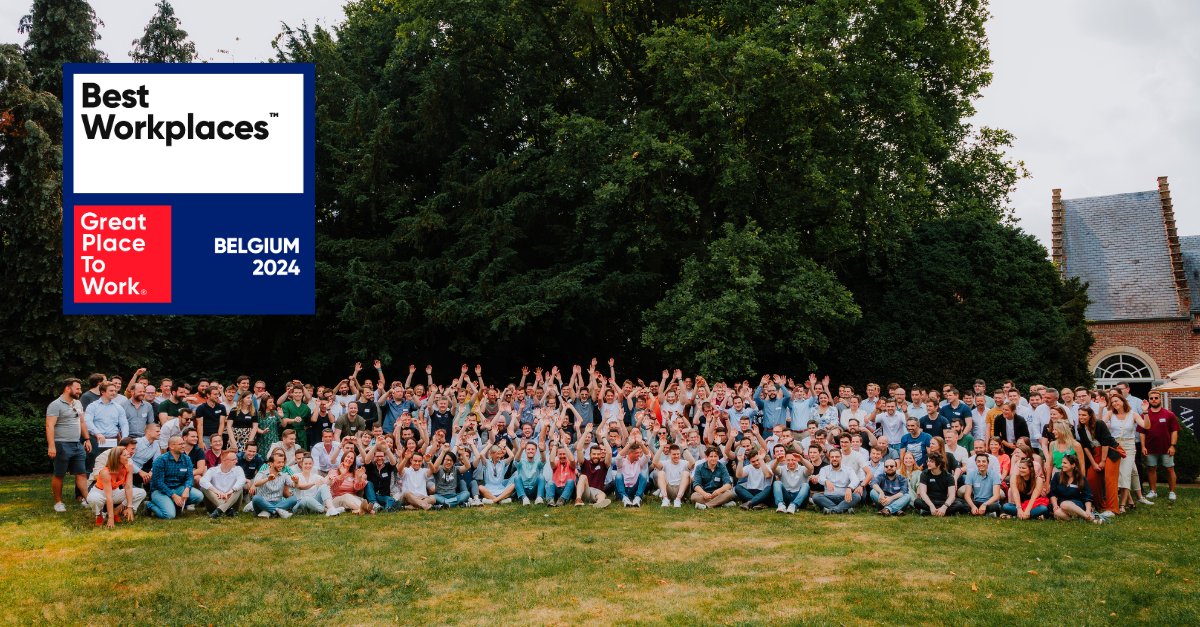 Tweede plaats op de @GPTW_Belgium award show! 🥈

Voor de vierde keer staat Axxes in de top 3 en van Best Workplaces Belgium. 

Aan iedereen bij Axxes een welgemeende dankjewel want without great people there would not be a great workplace!