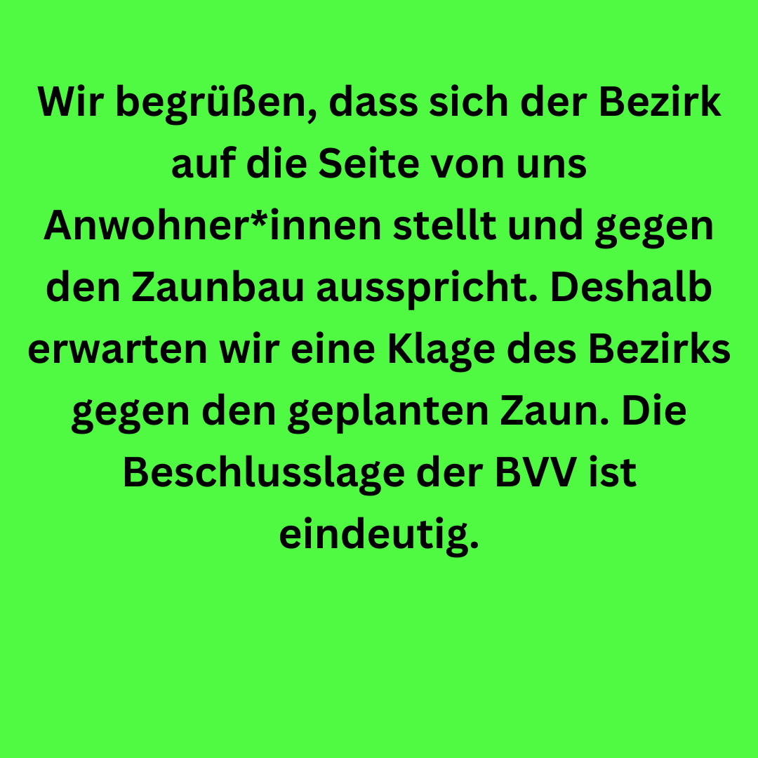 Auch wir als Anwohner*innen werden alle juristischen Mittel nutzen, um gegen die geplante Schließung des Görli vorzugehen! Mehr Infos: goerlizaunfrei.noblogs.org/post/2024/03/0…