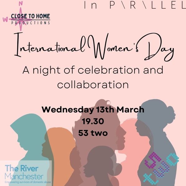 Tonight’s the night! 🩷12 acts, 🩷2 hours, 🩷1 incredible cause! Come and support our IWD night of celebration and collaboration! 🩷♥️💜 🗓️ 13th March 🏠 @53two ⏰ 19.30 🎟️ PWYC tix available
