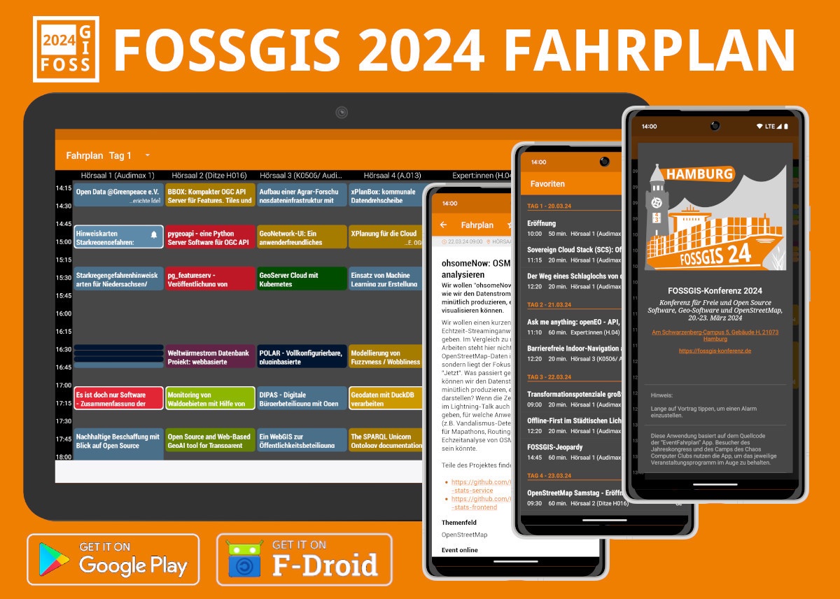 geoObserver_'s tweet image. #FOSSGIS 2024 – Das Konferenz-Programm als APP geoobserver.wordpress.com/2024/03/13/fos… #FOSSGIS24 #FOSSGIS2024 #gistribe #gischat #foss4g #OSGeo #spatial #geospatial #opensource #qgis #switch2qgis #gdal #geos #gis #geo #geoObserver pls RT @FOSSGIS_Konf @OSM_Deutschland @tbsprs @astroidex
