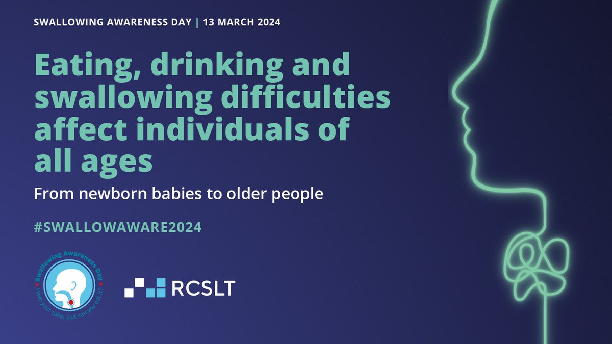 Today it’s Swallowing Awareness Day 2024. As every year, I will be tweeting what I eat & drink and reflecting on the experiences of people who have eating, drinking and swallowing problems & the people who support them #SwallowAware2024 #NHWeek ⁦@CityLCS⁩