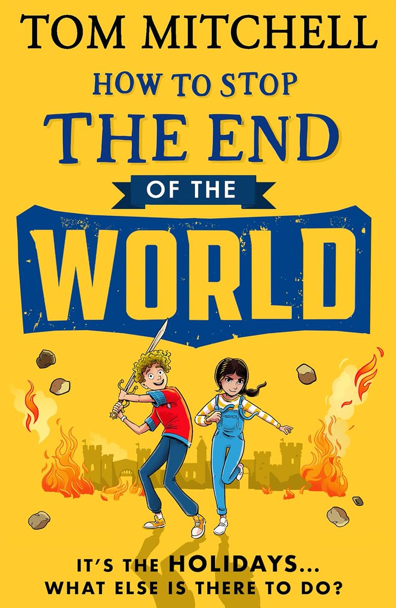 My new kids’ book HOW TO STOP THE END OF THE WORLD is out tomorrow. I can’t rely on Twitter’s algorithm to spread the word, so any retweets are gratefully received. Thanks!