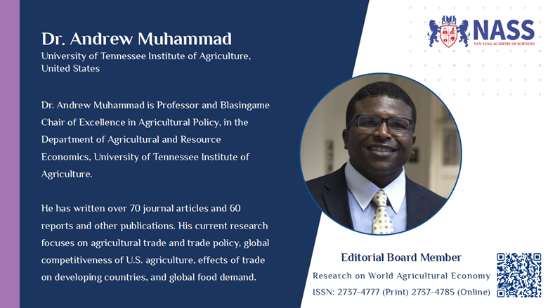 Research on World Agricultural Economy tweet media