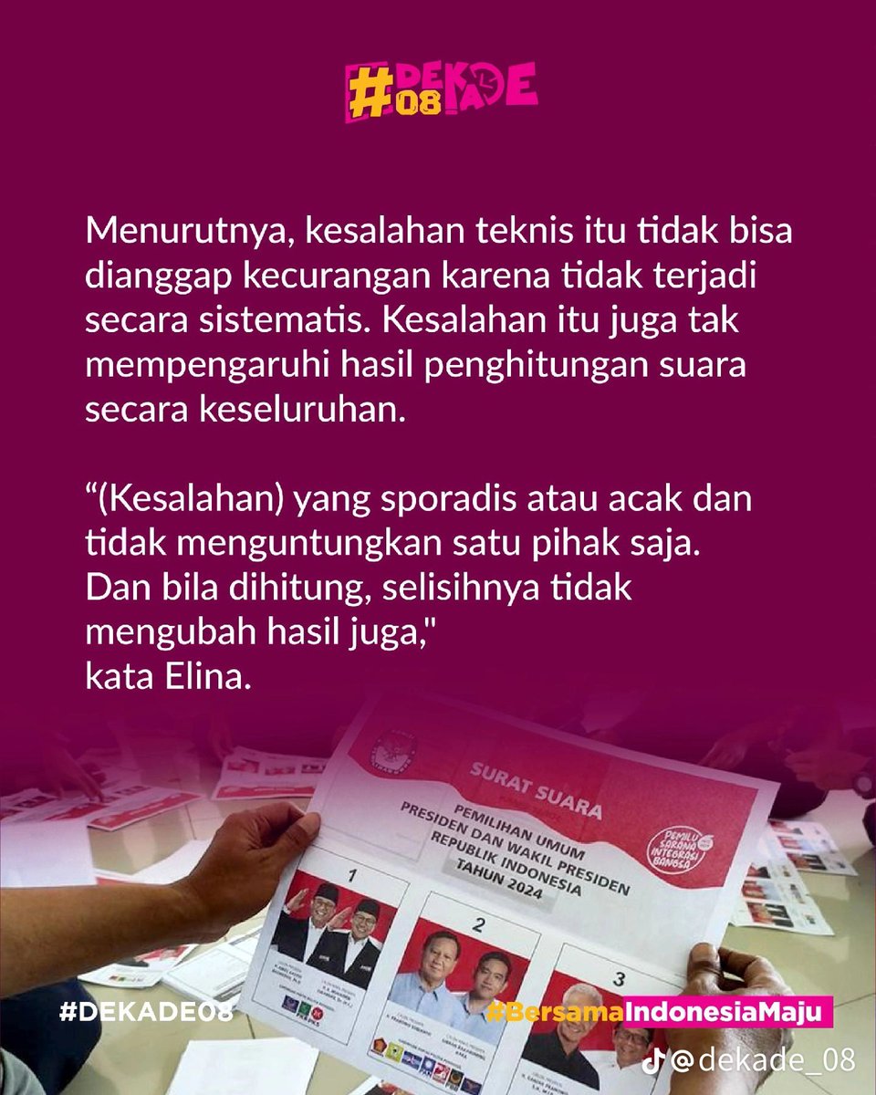 KawalPemilu.org Tidak Menemukan Indikasi Kecurangan Pilpres

<a href="/aniesbaswedan/">Anies Rasyid Baswedan</a>
<a href="/cakimiNOW/">A Muhaimin Iskandar</a>
<a href="/ganjarpranowo/">Ganjar Pranowo</a>
<a href="/mohmahfudmd/">Mahfud MD</a>

Organisasi masyarakat sipil pengawal pemilu KawalPemilu.org menyebutkan, tak ada kecurangan dalam Pemilu Presiden (Pilpres) 2024 pasca pemungutan