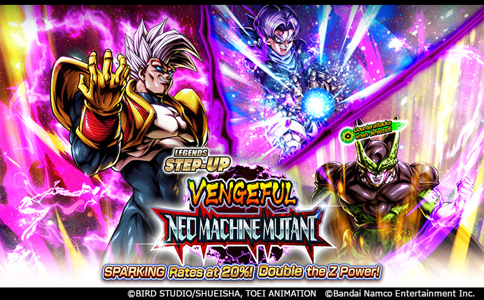 DB_Legends's tweet photo. [LEGENDS STEP-UP - VENGEFUL NEO MACHINE MUTANT -]
LL Super Baby 2 is here! The first half of the Summon has double the Z Power and a SPARKING drop rate of 20%! Plus, get Summon Coins as freebies throughout the whole Summon period!

#DBLegends #Dragonball
#NemesesCampaign https://t.co/fmsKPjFefF