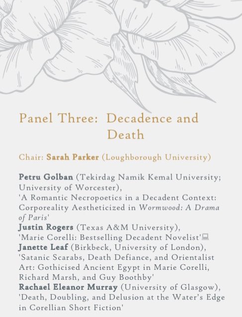 Corelli100's tweet photo. ‘Decadence and Death’ is the theme of the third panel of #Corelli100 on Sat 4 May, chaired by @DrSarahParker We can’t wait to hear from Petru Golban, @JustinDMRogers @janetteleaf1 and @ruinousowls To book a place (in person or online) please see our link in bio. https://t.co/HeEzOFEFuV
