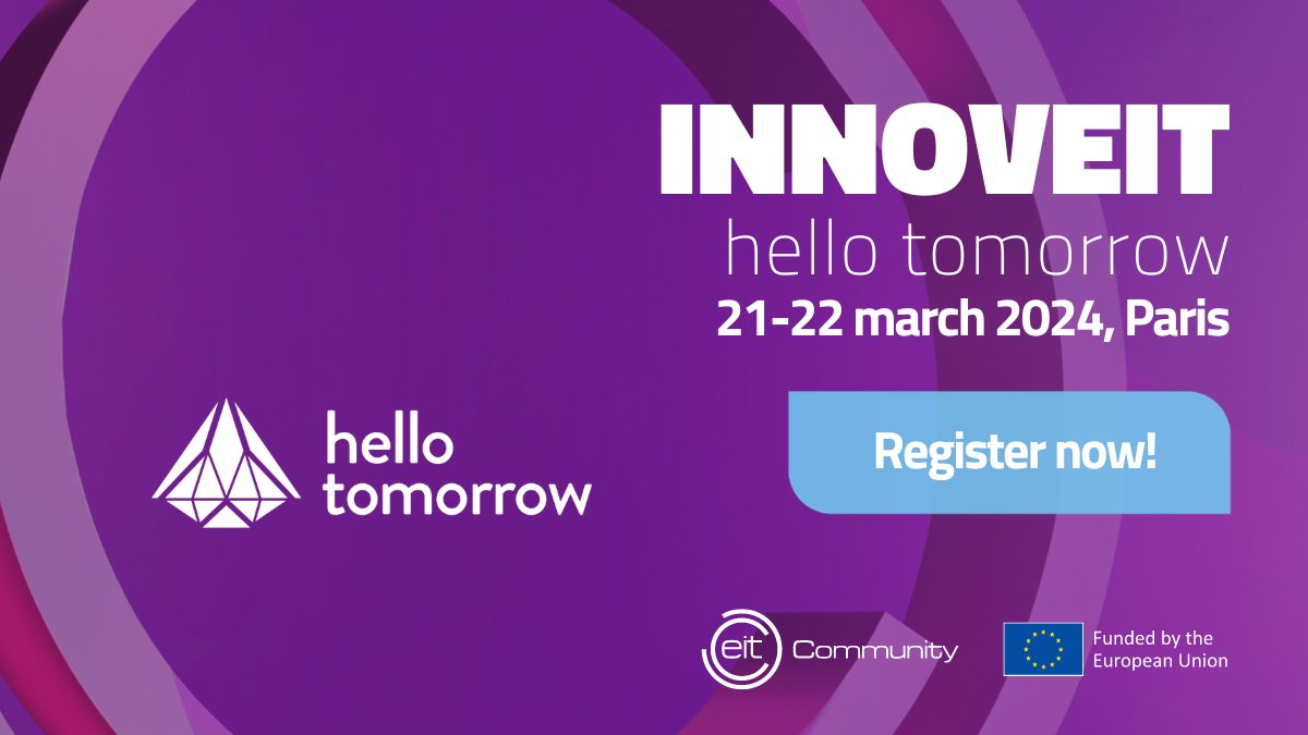 Meet the #EITDeepTechTalent Initiative at @hellotmrc in Paris, 21-22 March!

Connect with 3,000+ innovators & explore 
#EITCommunity offers:
👉 Expo @ booth 20
👉 Deep Tech Academy Stage- 3/21 - 3:15 PM
👉 #INNOVEIT event - 3/22 - 10:00 AM

Learn more ➡️ bit.ly/48PLxx4