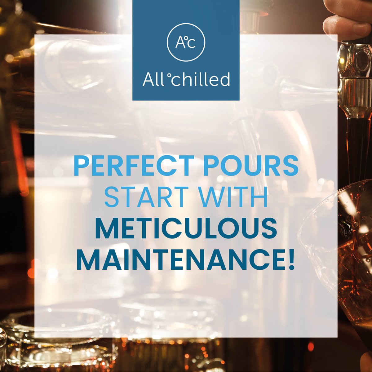 AllChilled's tweet image. Perfect pours start with meticulous maintenance! Our dispense equipment maintenance services ensure your beverages are flawlessly dispensed, leaving your customers satisfied and coming back for more. 🍺🛠️

#AllChilled #refreshing #coldroom #refrigeration #AC