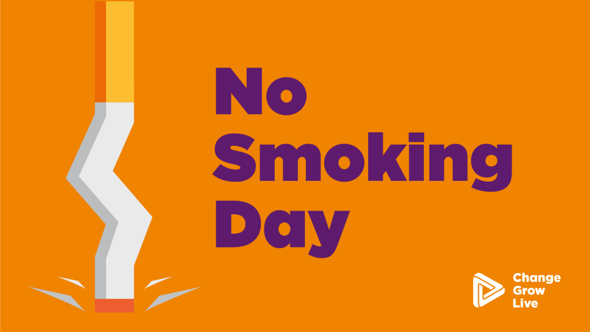 TODAY is #NoSmokingDay! 🚭 Join the millions of others who have quit and are happier and healthier. Get free support and advice from our team on 01482 977617 or visit: bit.ly/2EYjD9R We believe in you 🧡 💜