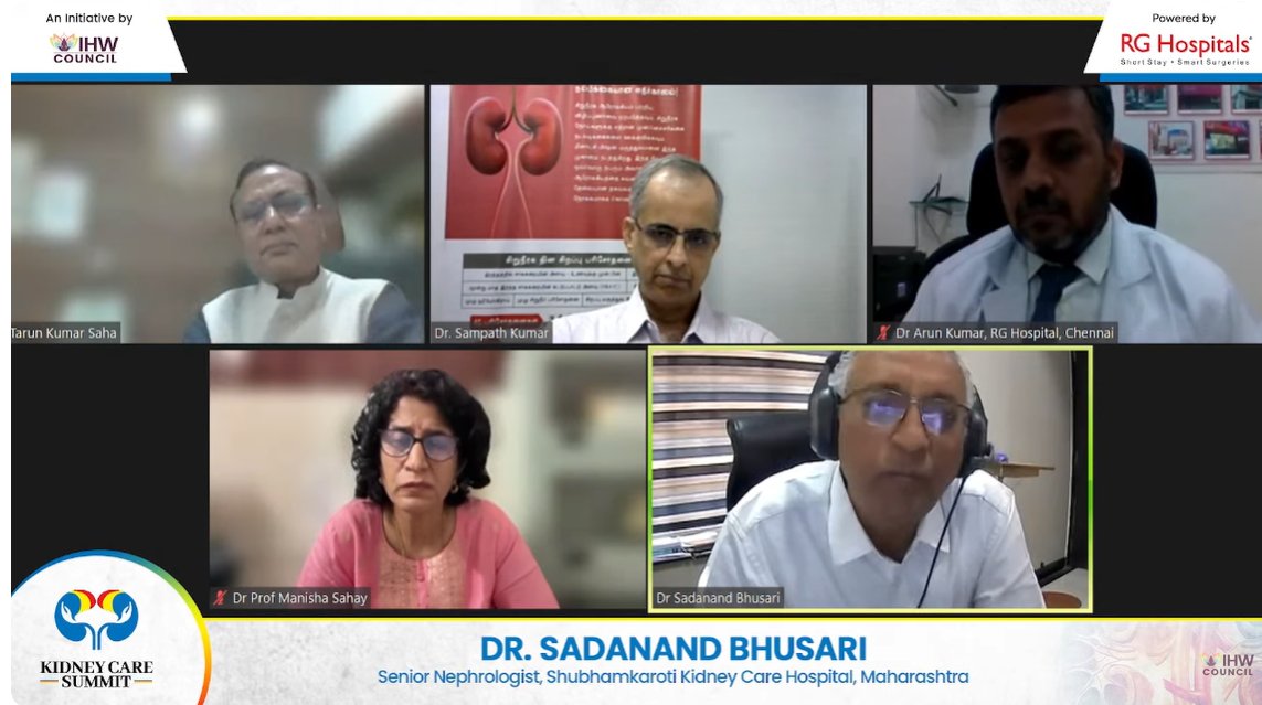 IHWCouncil's tweet photo. @drmanishasahay @OfficialMMHRC @YashodaHospital "To bridge the gap between rural and urban areas, there is a need for properly trained technicians."
- Dr Sadanand Bhusari, Senior Nephrologist, Shubhamkaroti Kidney Care Hospital, Maharashtra
#KidneyCareSummit2024 #IHWCouncil #RGStones #WorldKidneyDay @RGStoneHospital https://t.co/1W0x8LJzBP