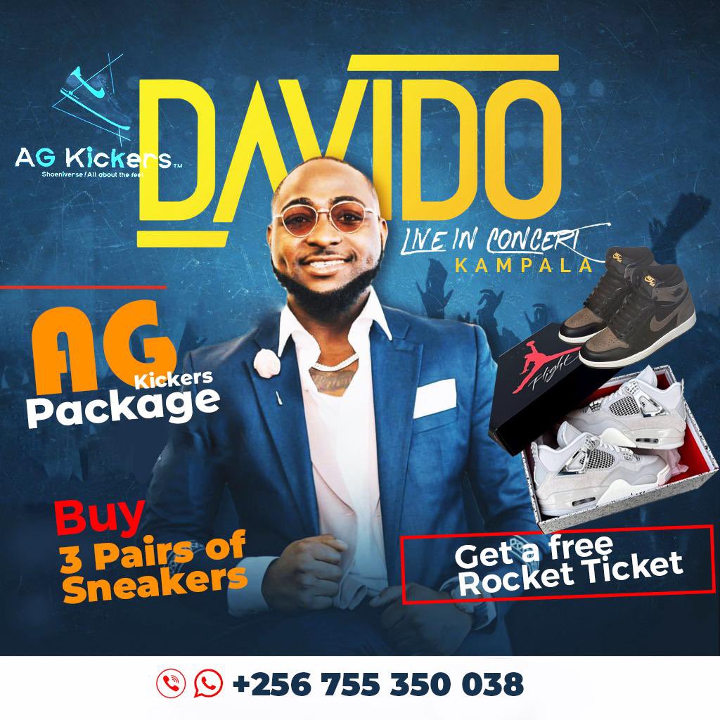 LFCEmhar's tweet photo. Am Offer worth it😊
We Gat you at AG Kickers✅✅ #Davidoconcert https://t.co/QDUeiz5Eww