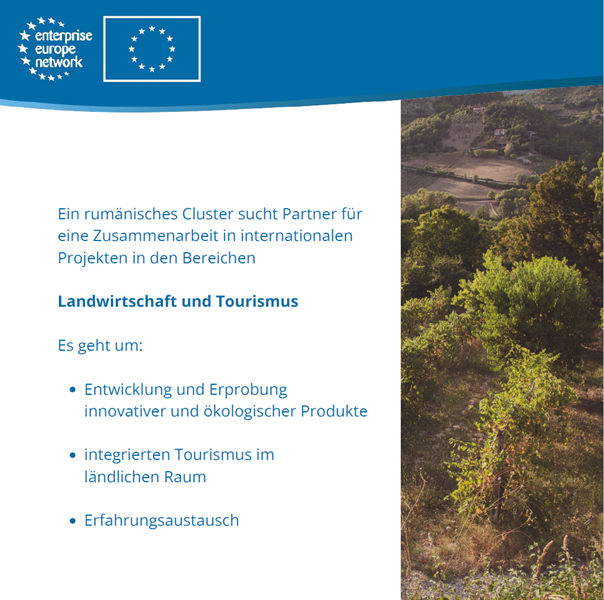 Landwirtschaft? Tourismus? Oder beides? Und dann klingt internationale Zusammenarbeit auch noch spannend? Dann ist unser Kooperationsangebot 👇 haargenau richtig! #eencanhelp #international #zusammenarbeit #tourismus #landwirtschaft #nachhaltigkeit @EEN_Deutschland