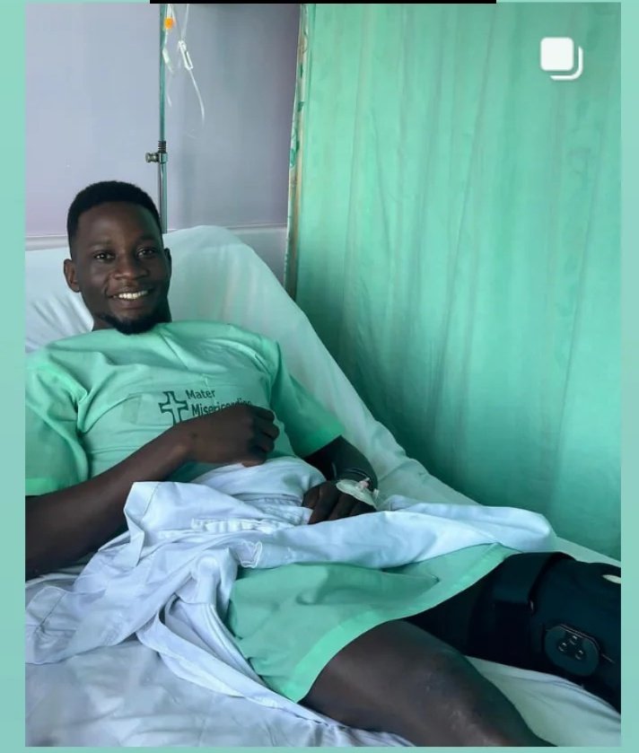 Strathmore Leos Winger Levy Masigah underwent successful ACL surgery on Monday 11th March 2024. Wishing you quick recovery. @strathleos27 #KenyaCup I #RugbyKe