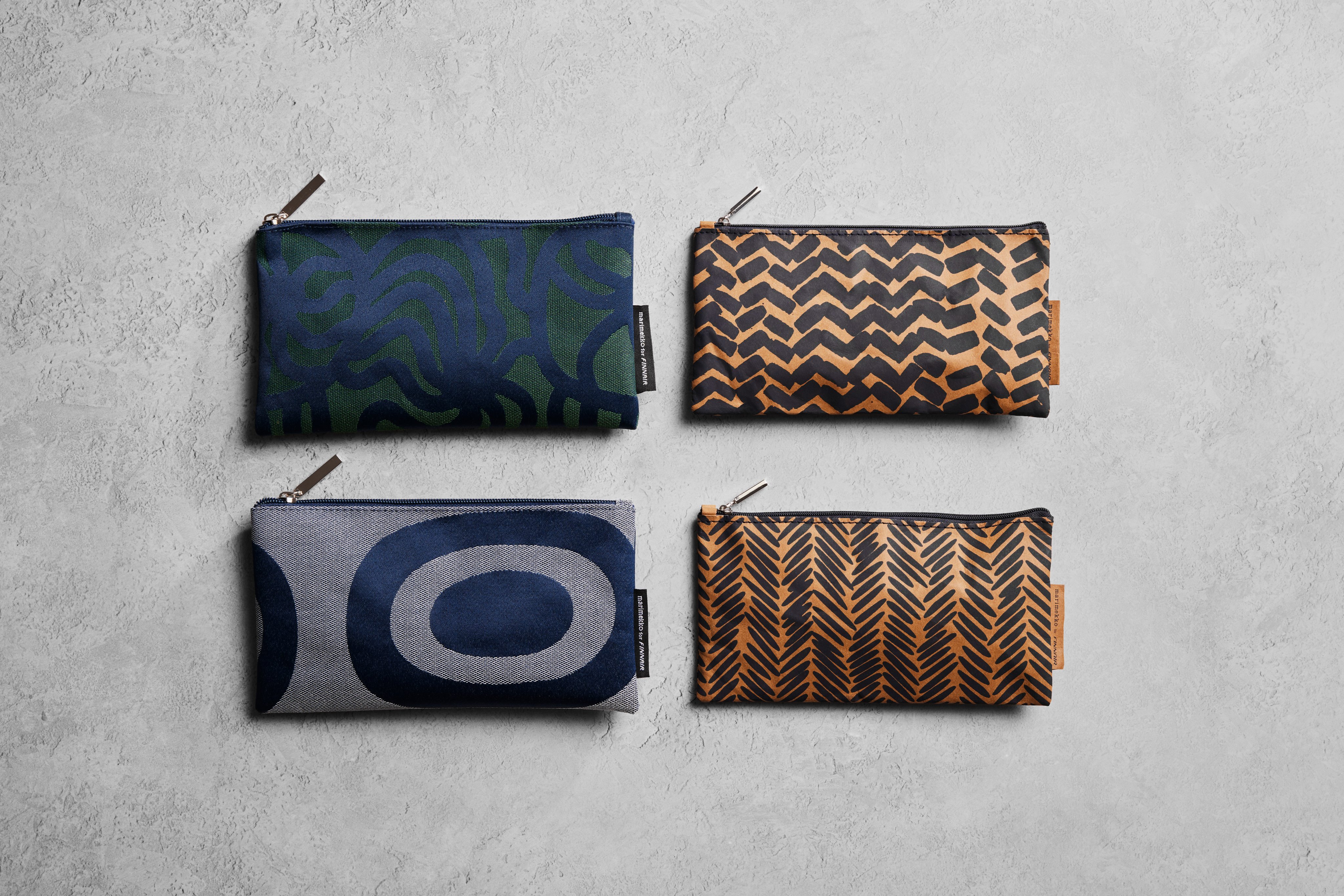 【10個セット】marimekko Finnair　フィンエアー ポーチ フィンエアーのマリメッコアメニティポーチ比較！ビジネスクラス