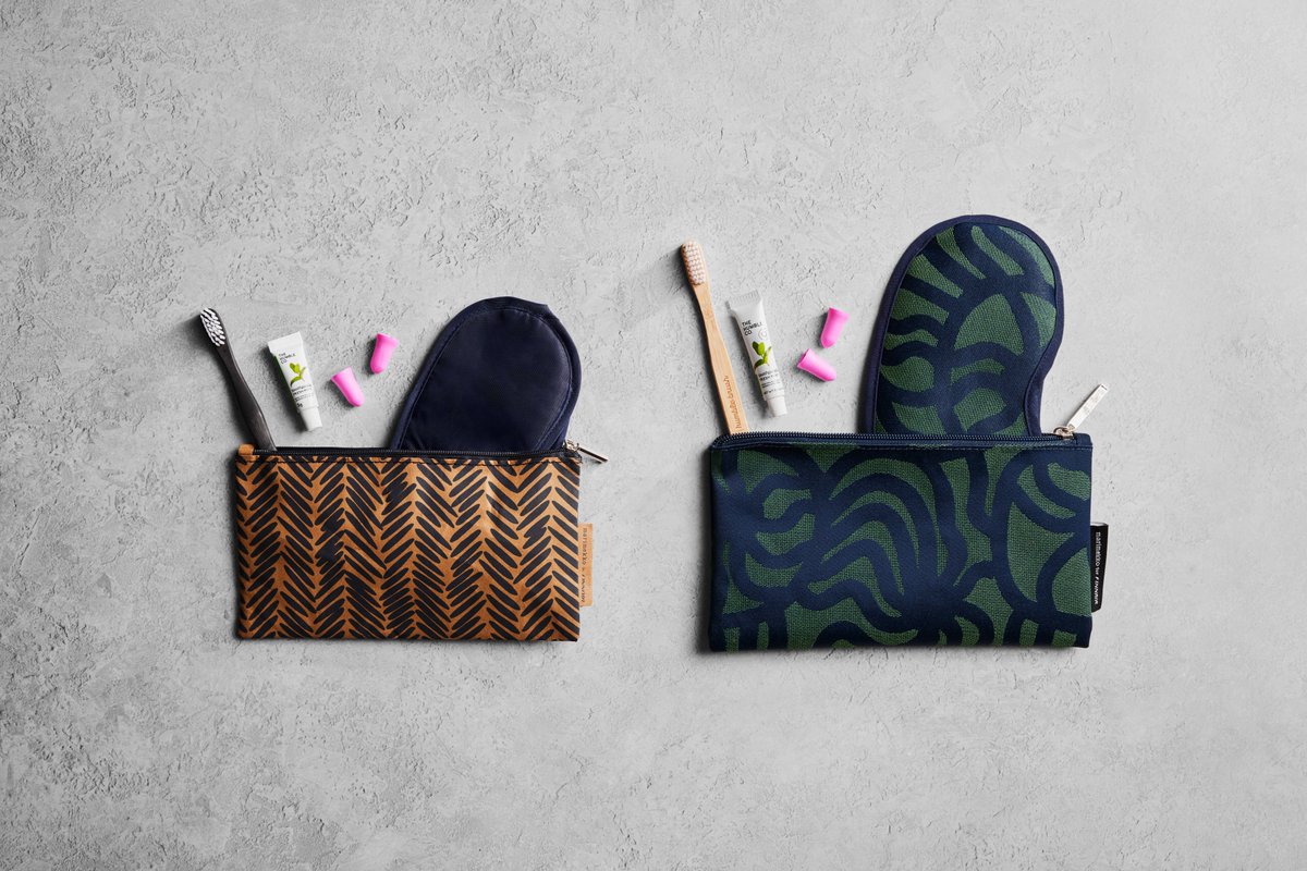 フィンエアーは昨年、アメニティキットをリニューアルしました