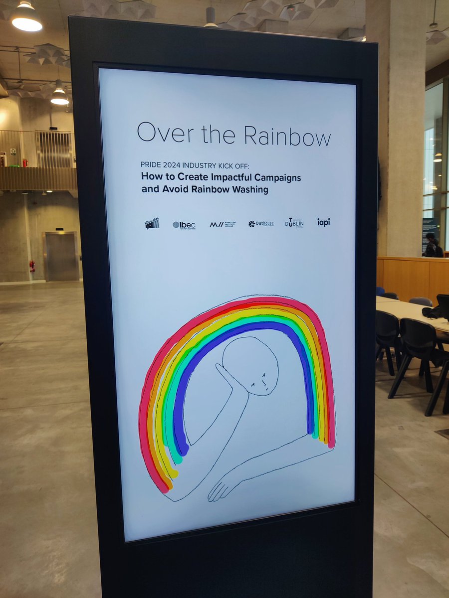 Pride season is starting early this year with an industry kick off event for the marketing, advertising, & comms agencies! Follow #OverTheRainbow this morning for updates and insights