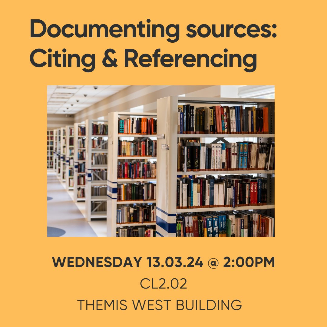 Remember to join our Academic Skills Workshop on Documenting Sources: Citing &amp; Referencing TODAY at 2:00pm in CL2.02. No need to book - just drop in!
<a href="/TeessideUni/">Teesside University</a> <a href="/SSSHL/">o0i0o</a> <a href="/TeesUniSHLS/">@TeesUniSHLS</a>
<a href="/TeesUniSCEDT/">TU SCEDT</a> <a href="/TeesStudentLife/">Teesside University Student Life</a> <a href="/CreativeArtTees/">School of Arts & Creative Industries</a>