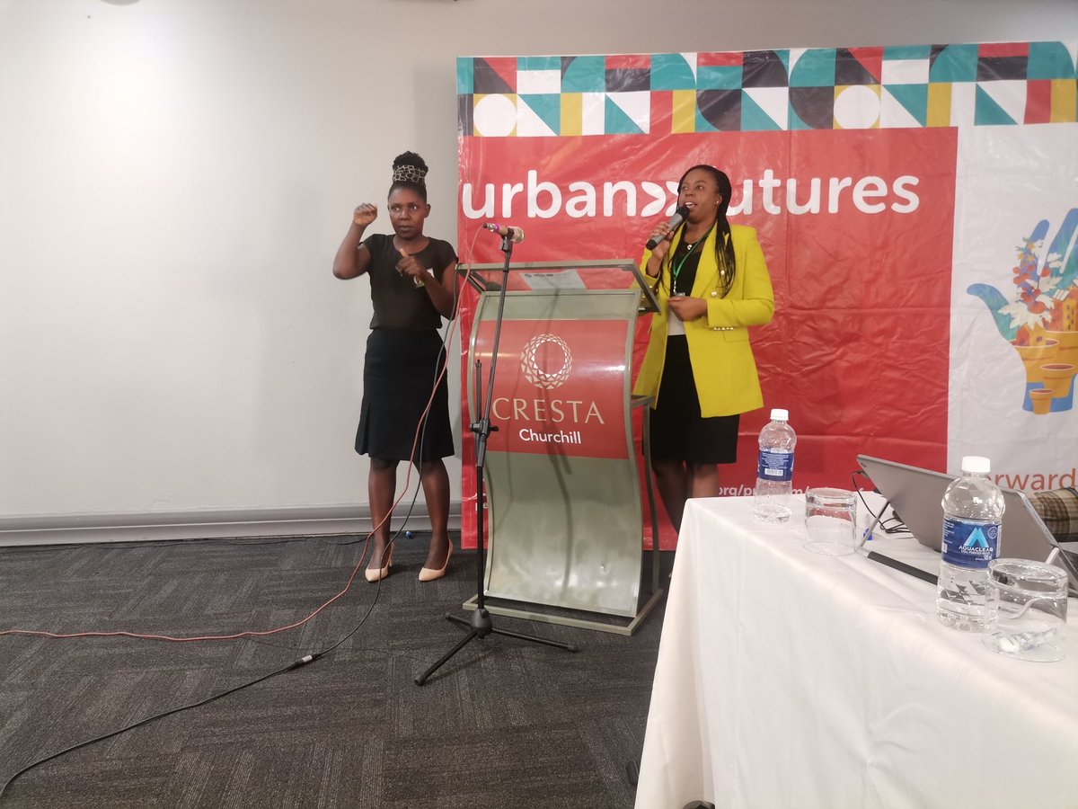 Cross cutting issues in the project include gender and equality inclusion, Linking and learning and technology and digitilisation, says Chibota. #UrbanFutures #FowardWeGrow