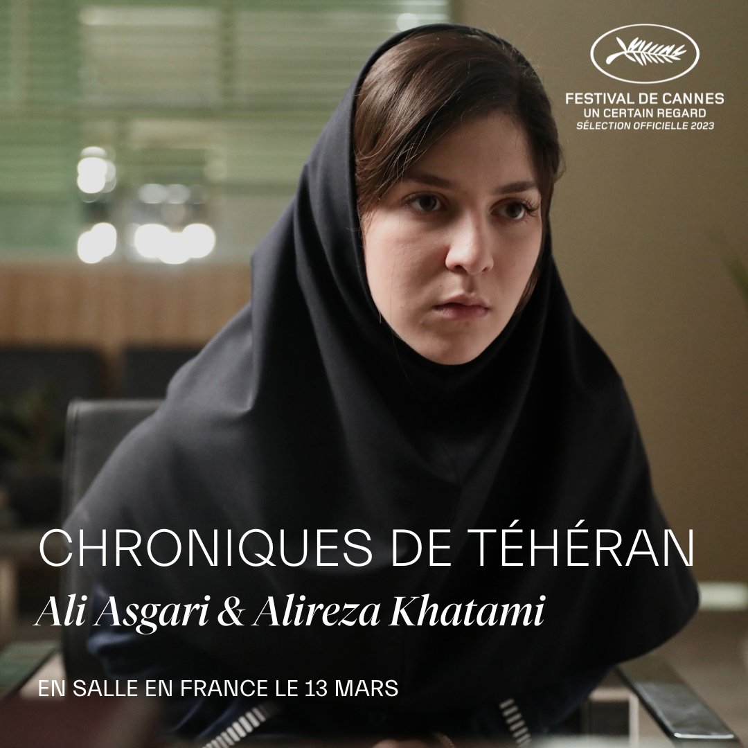 Présenté au Certain Regard à #Cannes2023 et fruit de la collaboration de deux ex-Résidents du Festival, Chroniques de Téhéran est une comédie politique efficace contre l'absurdité et la violence du quotidien sous régime totalitaire Iranien. En salle aujourd'hui !
#CinémaDeDemain