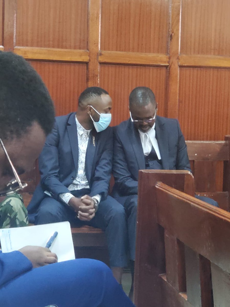 SignsTvKenya's tweet photo. Jowie Irungu in court set to be sentenced for Monica Kimani's Murder
#JowieIrungu #sodomandgomorrah #Meghan #crownbus #hassanmugambi #mutahikagwe #SONKO #Haiti #PaulKagame #CHARLES https://t.co/rBNbd5aTch