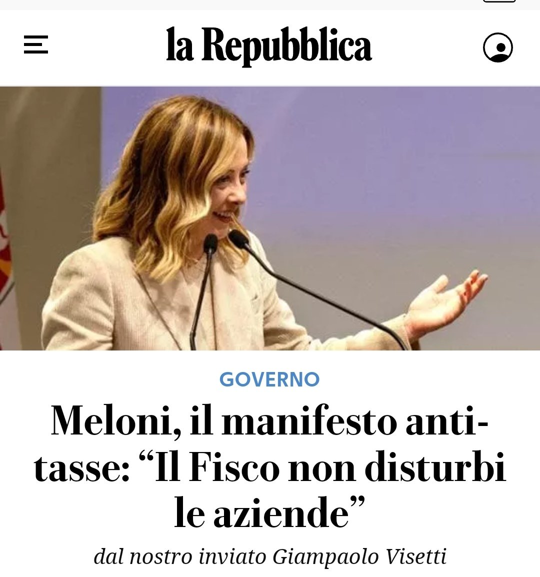EugenioCardi's tweet photo. Capito? In un Paese ai vertici della classifica mondiale per evasione fiscale, la PdC afferma che le aziende non vanno disturbate. Le tasse continuino a pagarle dipendenti e pensionati (le due categorie versano più del 90% dell'Irpef netto).
#Melonivergogna
#GovernoDellaVergogna https://t.co/pN33sVvGYC