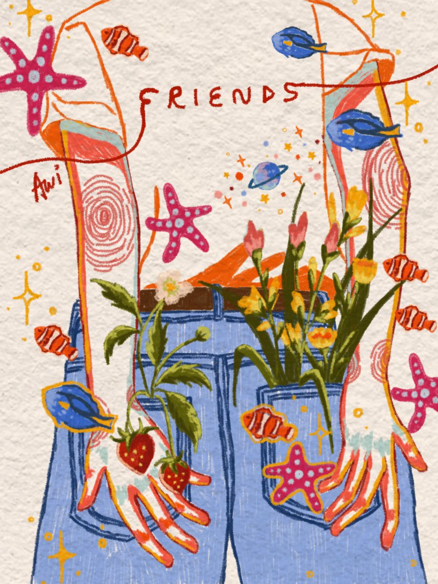 Fri(end)s 🍓🌱🪼

#V #FRI_END_S #trayofarts