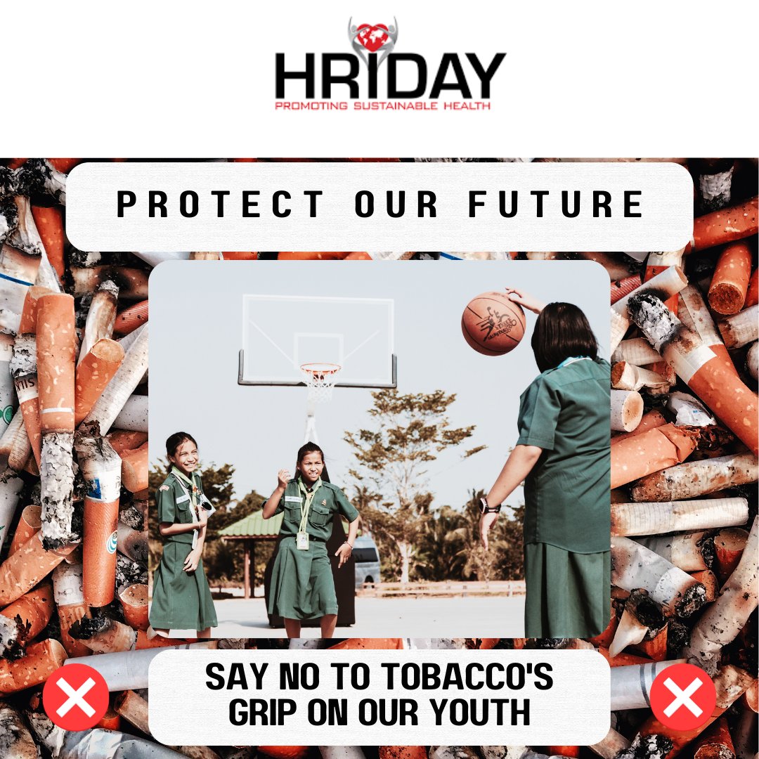 Today on #NoSmokingDay let us Break the Cycle. We can end Tobacco's Grip on the next generation by nurturing health over addiction. #NoTobacco #NCDs #BeatNCDs @ncdalliance @Hriday_Org @DrMonikaArora