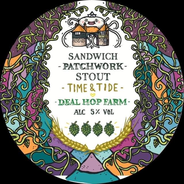 @TimeTideBrewing have brewed another batch of the Sandwich Patchwork Stout 5% abv - This is due out just before Easter in Cask and Can. For our Publican friends Cask is ONLY available by pre-order now so please contact Kerry ASAP #growbeer #communityhops #Dealtown