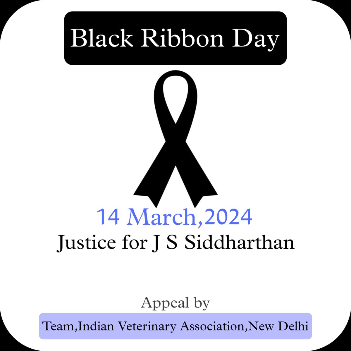 DrYogeshMaurya1's tweet photo. #Justice_For_JS_Siddharthan
#Vets_Want_Justice 
#Kerala_Gvt_Stop_Hooliganism
#IVA_New_Delhi https://t.co/94NepdhvtH