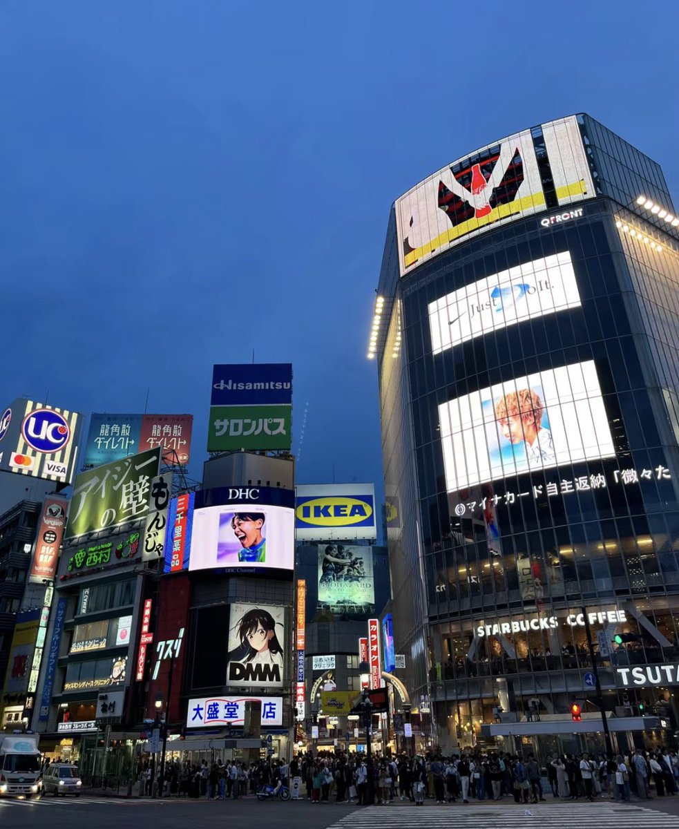 涩谷十字路口是最繁忙的路口

渋谷交差点は最も忙しい交差点です