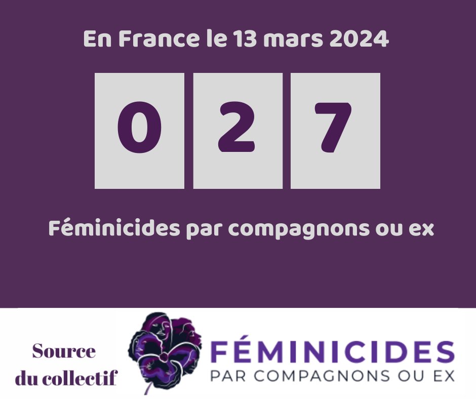 Féminicides Par Compagnons ou Ex tweet media
