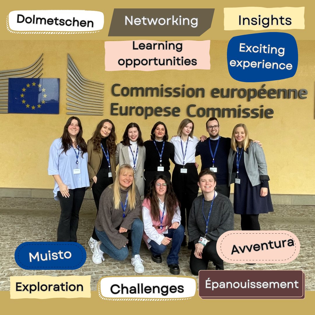 EUInterpreters's tweet image. 👋🏻 👋🏻 Welcome to our new Blue Book Trainees! 🇪🇺 Are you ready to step into their shoes this October?

📣 The #EUTraineeship applications are open until 10.00am (CET) this Friday!

Don&apos;t miss your chance! Apply now ⬇️
traineeships.ec.europa.eu/index_en