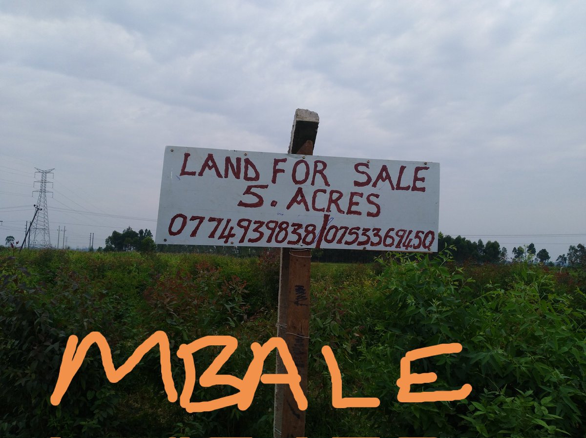 @MwesigyeFranks @Kinttuh @Ugandan_Beauty @mkainerugaba @JonahRuhima Hon , We are selling this. Just 90m per acre. Located just 5km from Mbale city centre along the Kampala highway on the tarmac. Suitable for factories, school,  petrol station hotel etc