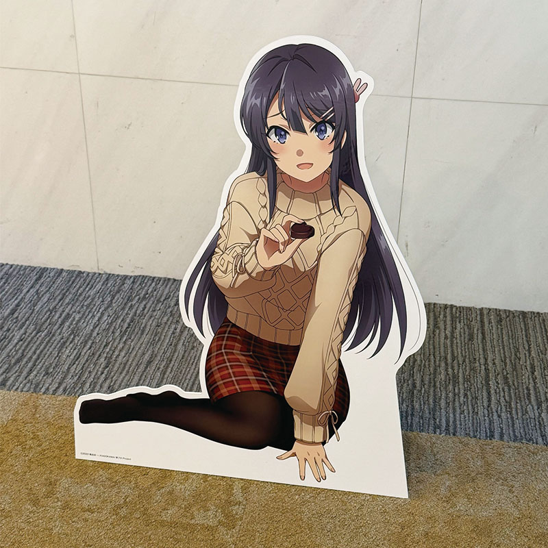 S賞桜島麻衣バレンタインデーアニプレックス 等身大スタンディ