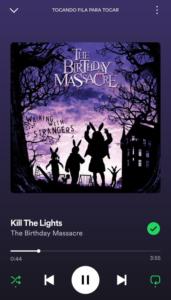 Listening to it Good #music :

'Kill the Lights' by #TheBirthdayMassacre