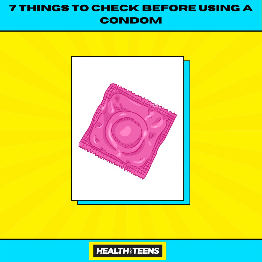 ❌ Don't use a #condom if: 📅 It's out of date, or if the packaging is damaged. ➡️ Before you use any condom, make sure you check these seven things so you stay safe: bit.ly/seventhingstoc… #HealthforTeens #sexualhealth #safesex #contraception #health #condoms