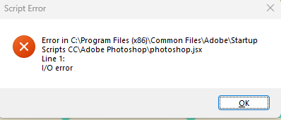 RickiousProd's tweet photo. @AdobeCare Getting this at every startup of Illustrator. Illustrator and Photoshop have updated several times since i first got this.

I only need to close it and move on so ignoring it for now.

Any ideas? Ideally not to reinstall 😁 https://t.co/vjYRKDvOcV