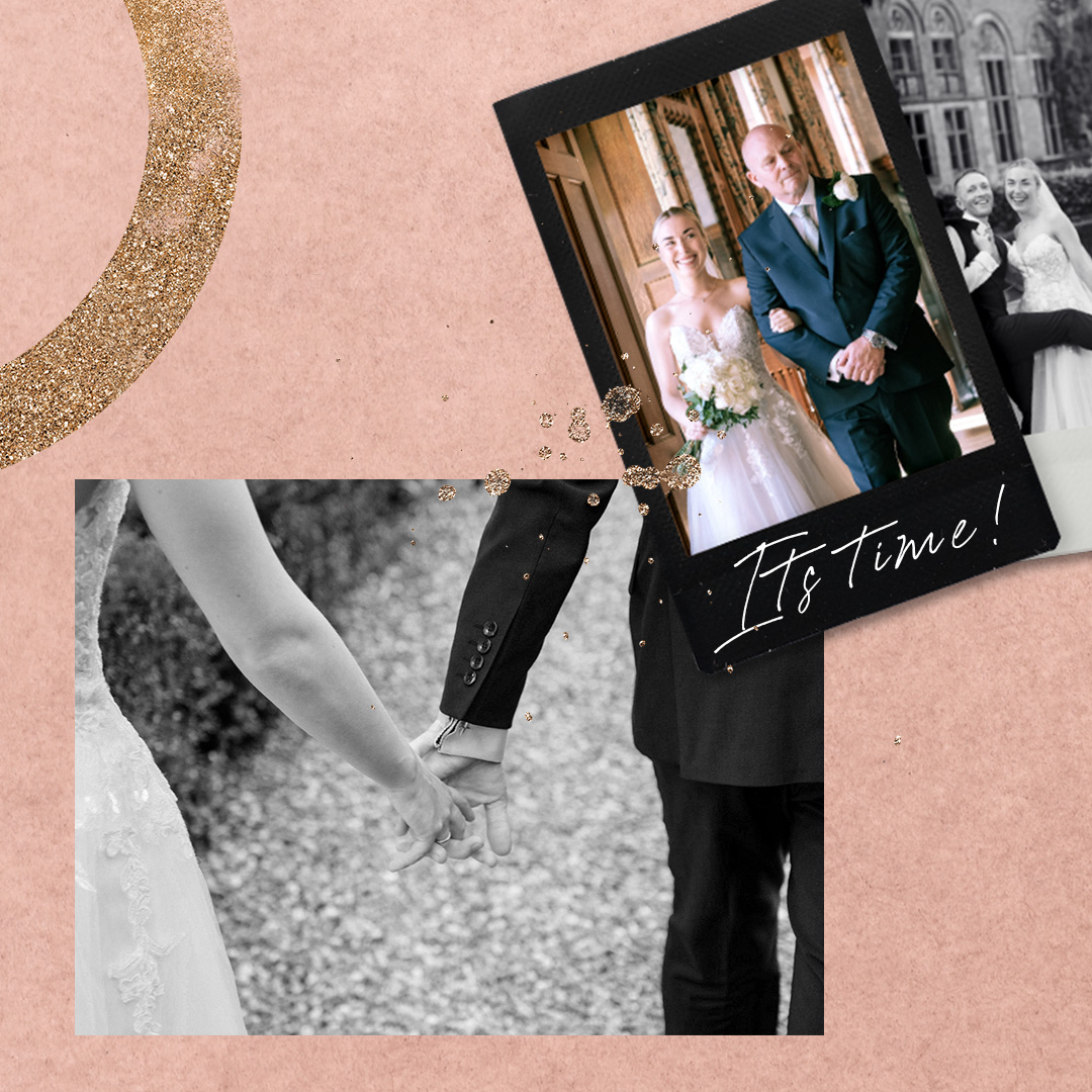Your journey down the aisle is a moment that will be cherished years to come... Think about it, from now until forever you will have a hand to hold 🥰 #HappilyEverAfter #BrideToBe #WeddingVibes