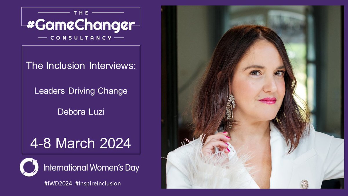 IWD2024 - The Inclusion Interviews - Debora Luzi youtu.be/XA50YhedX58?si… via @YouTube