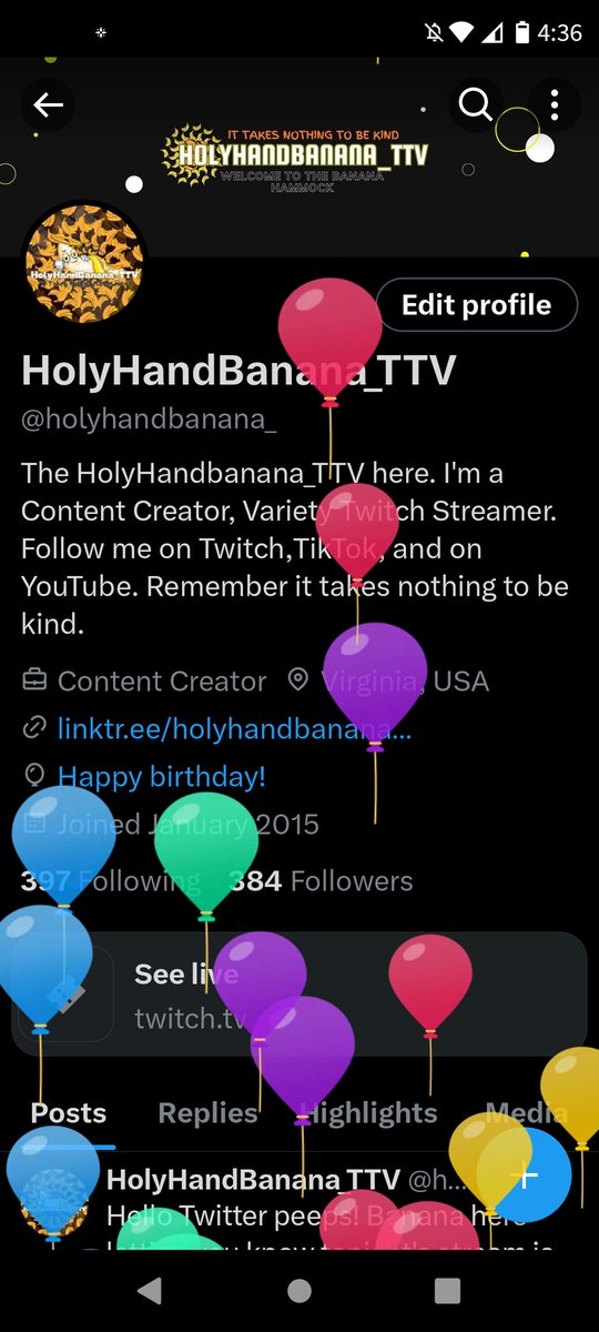 IT'S TIME! #birthdayvibes #twitchstreamer #twitchaffiliate #smallstreamers